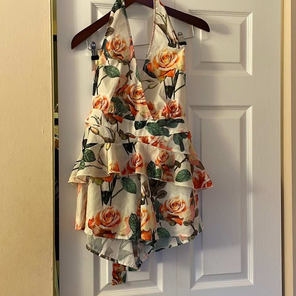 Halter top romper